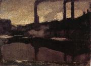 Piet Mondrian Factory oil painting artist